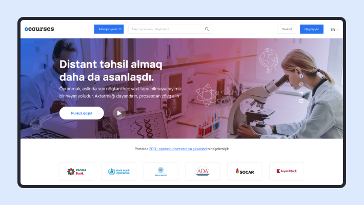 eCourses portalı